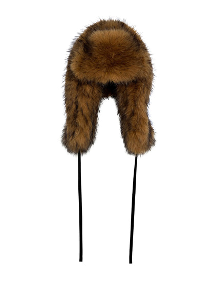 Gusa Tan Faux Fur