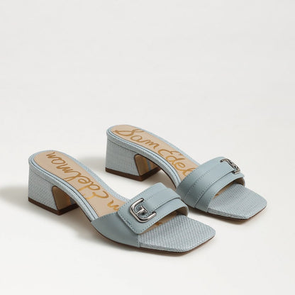 Robin Egg Blue Leather