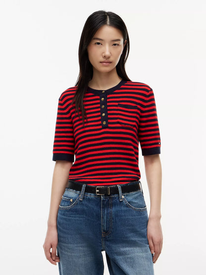 Navy Blue / Fire Red