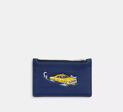 Silver/Deep Blue Multi