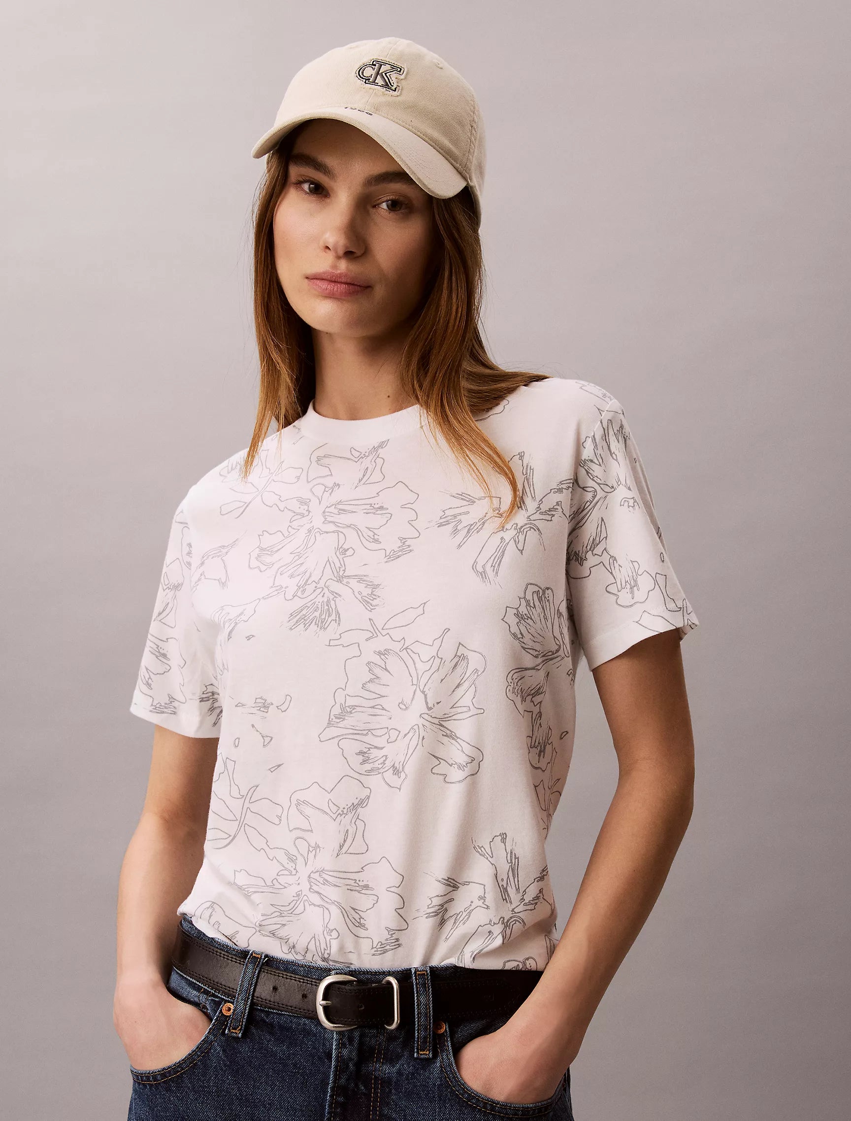 Bright White Aop