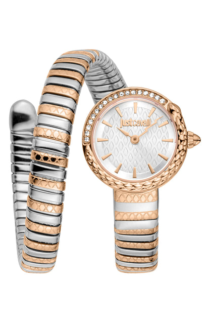 Two Tone Silver/ Rose Gold