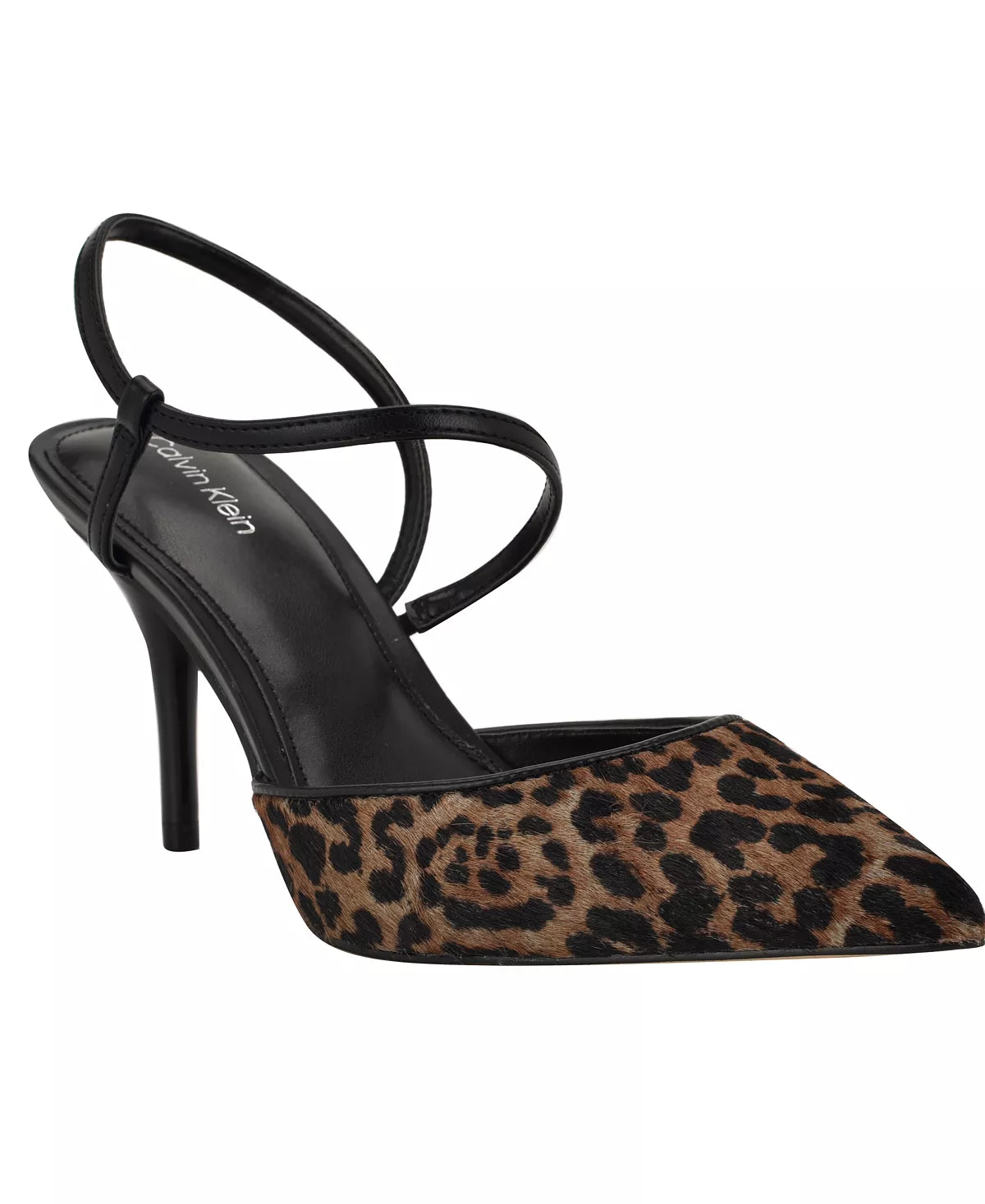 Dark Leopard Calf Hair