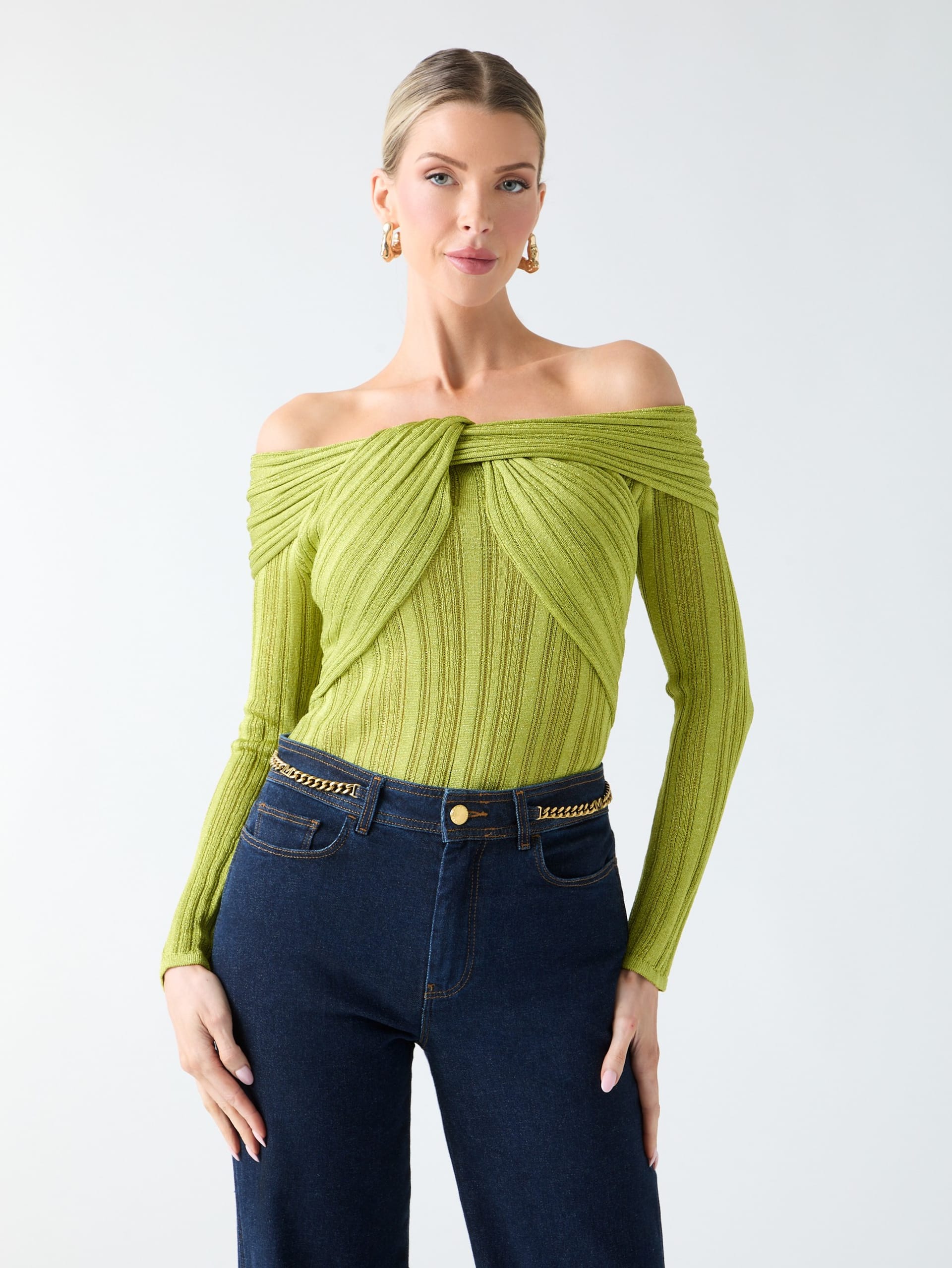 Kiwi Light Green Lurex