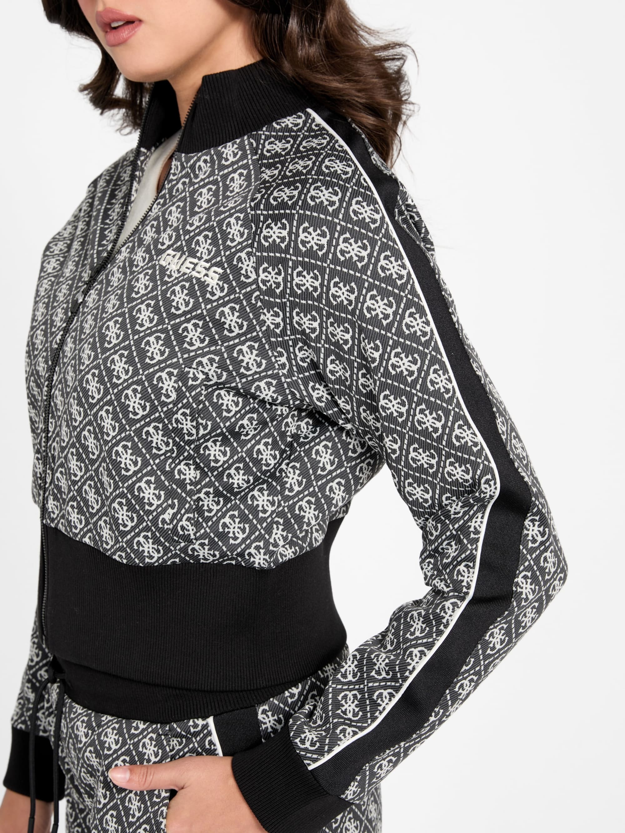 4G Rhombus Black Jacquard