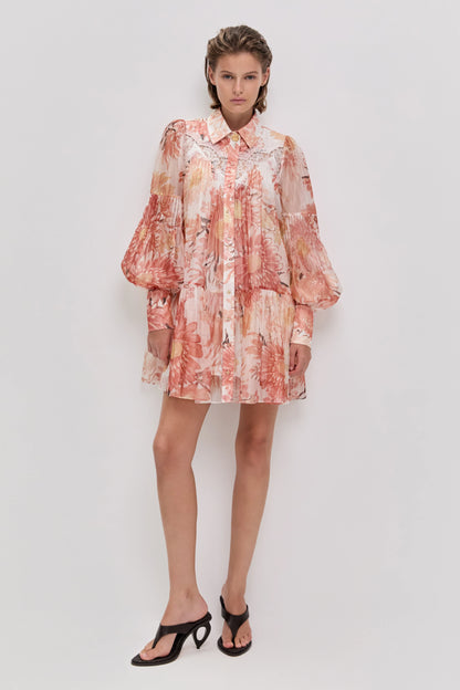 RUST NATIVE FLORAL