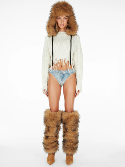 Gusa Orange Fur Multi