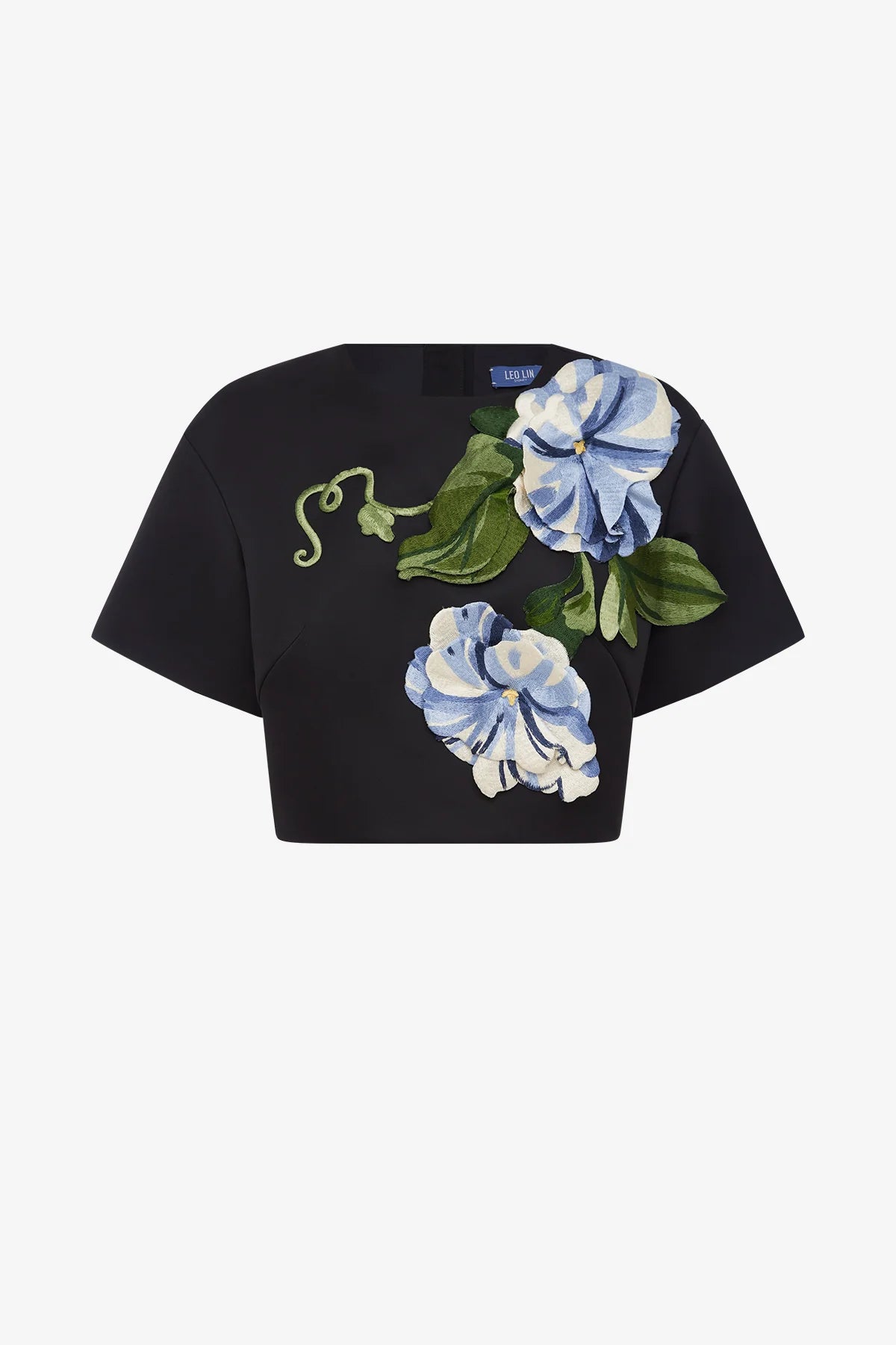 Vine Print in Ebony