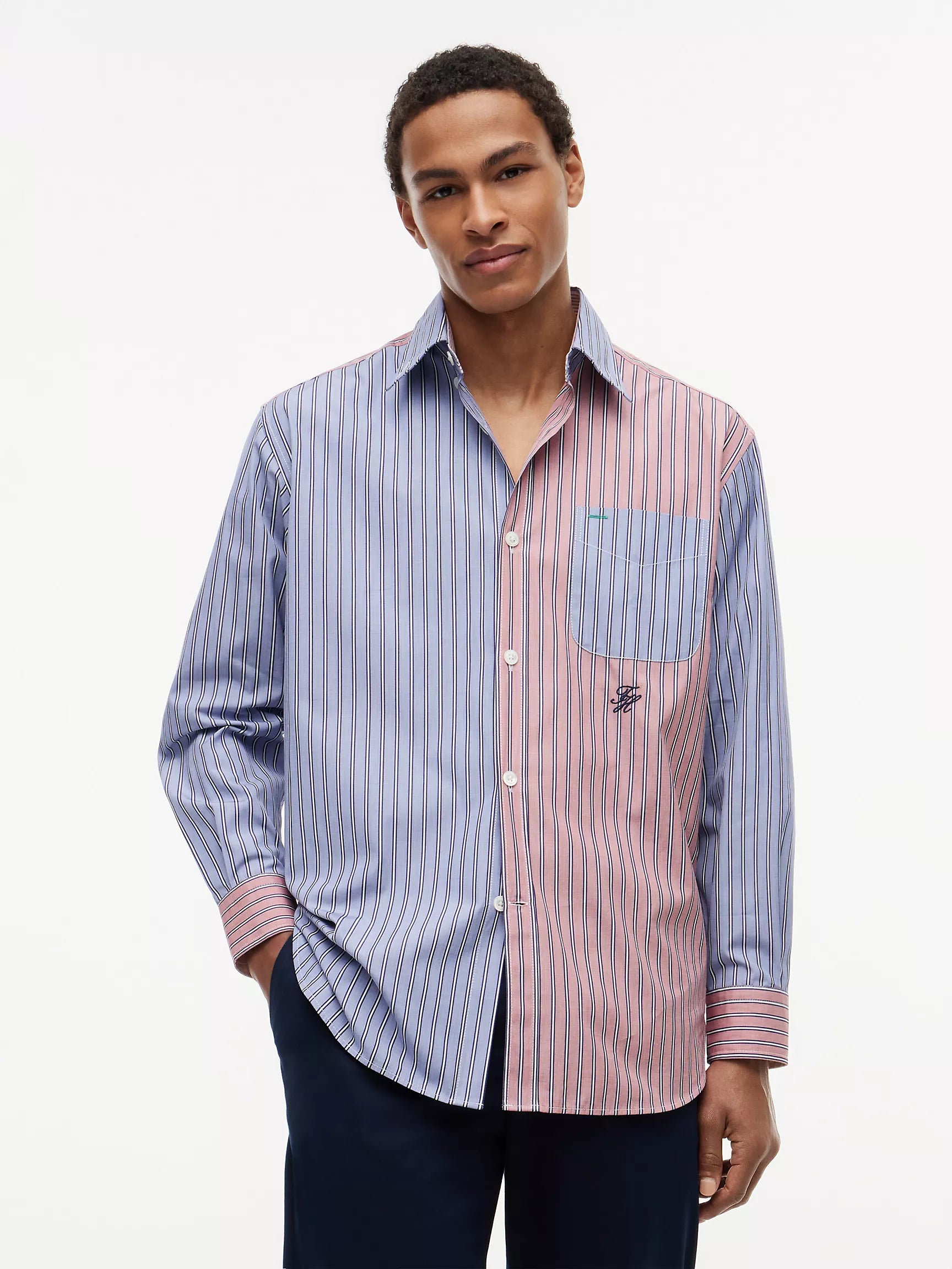 Cloudy Blue Multi Stripe