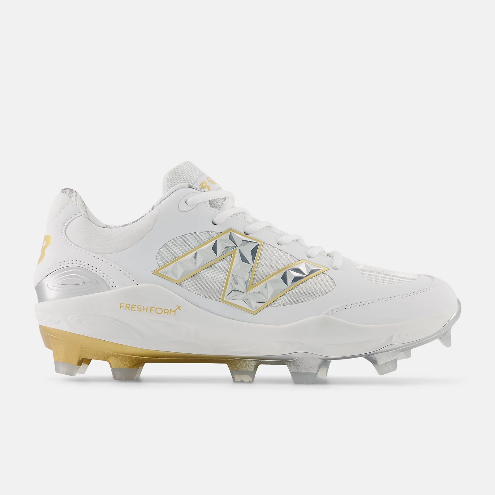 White With Gold
