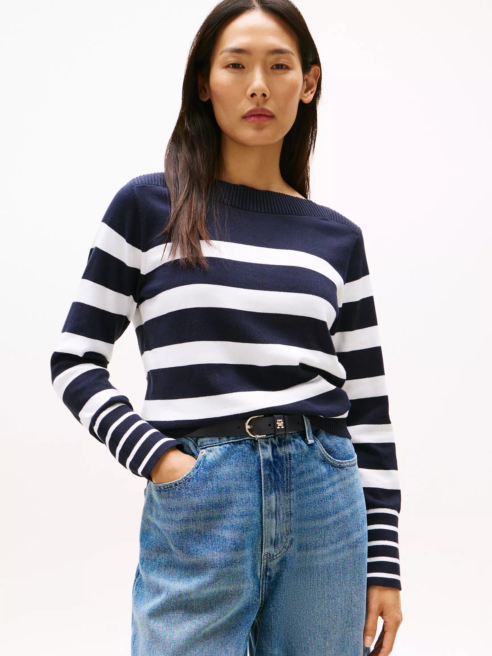 Navy Stripe
