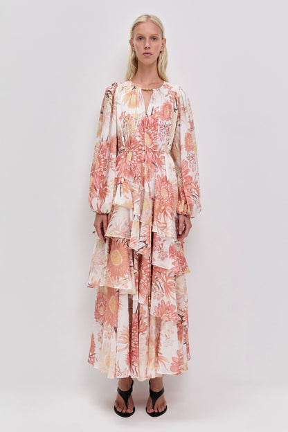 RUST NATIVE FLORAL