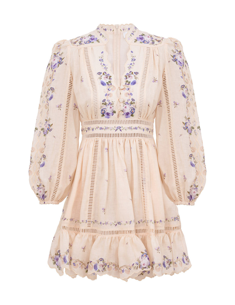 Cream Purple Rose