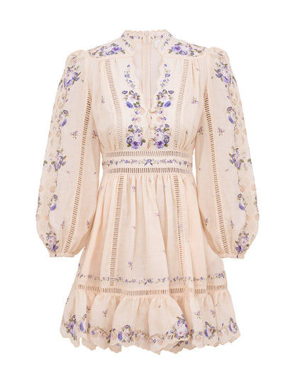 Cream Purple Rose