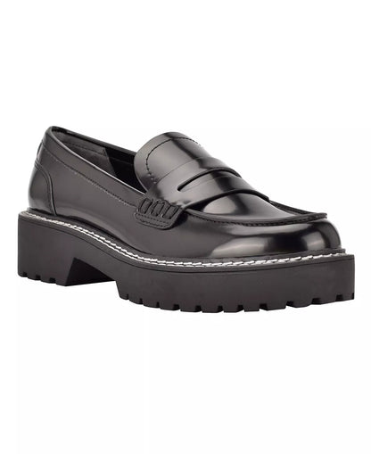 Black Faux Leather