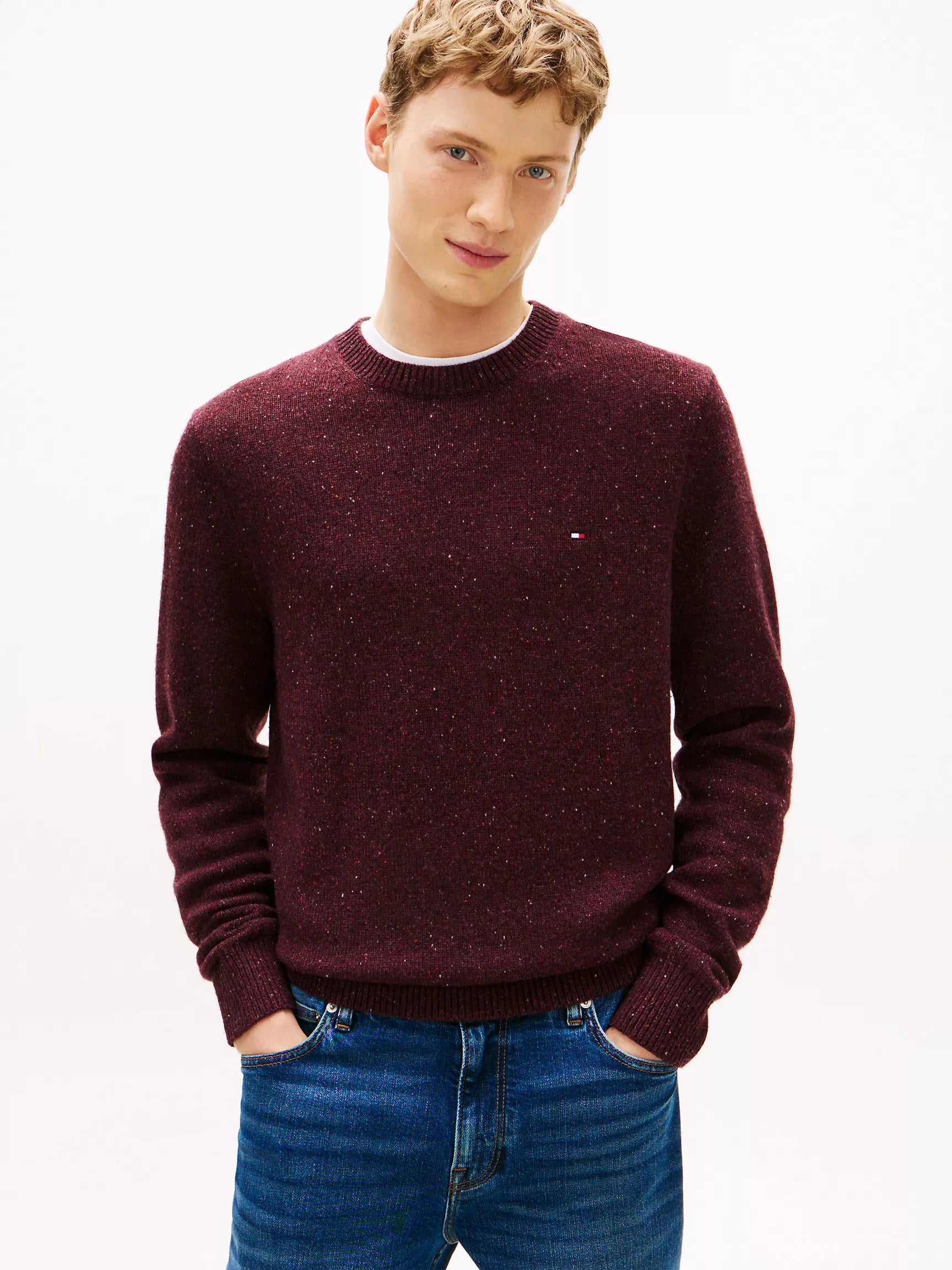 Deep Burgundy Heather