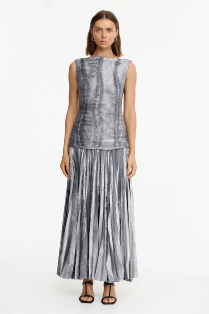 Metallic Silver