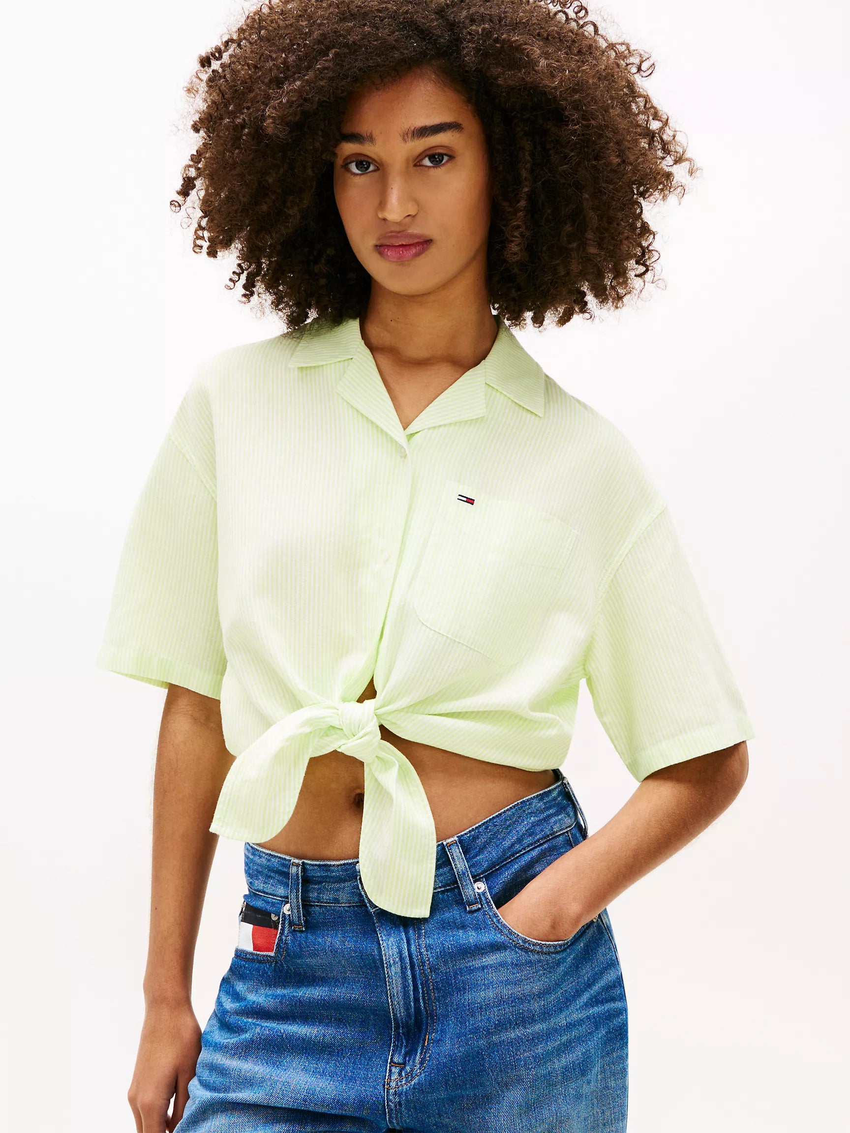 Faded Lime / Stripe