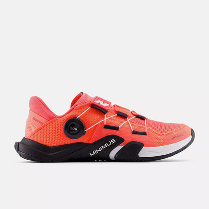 Urgent Red With Black And White