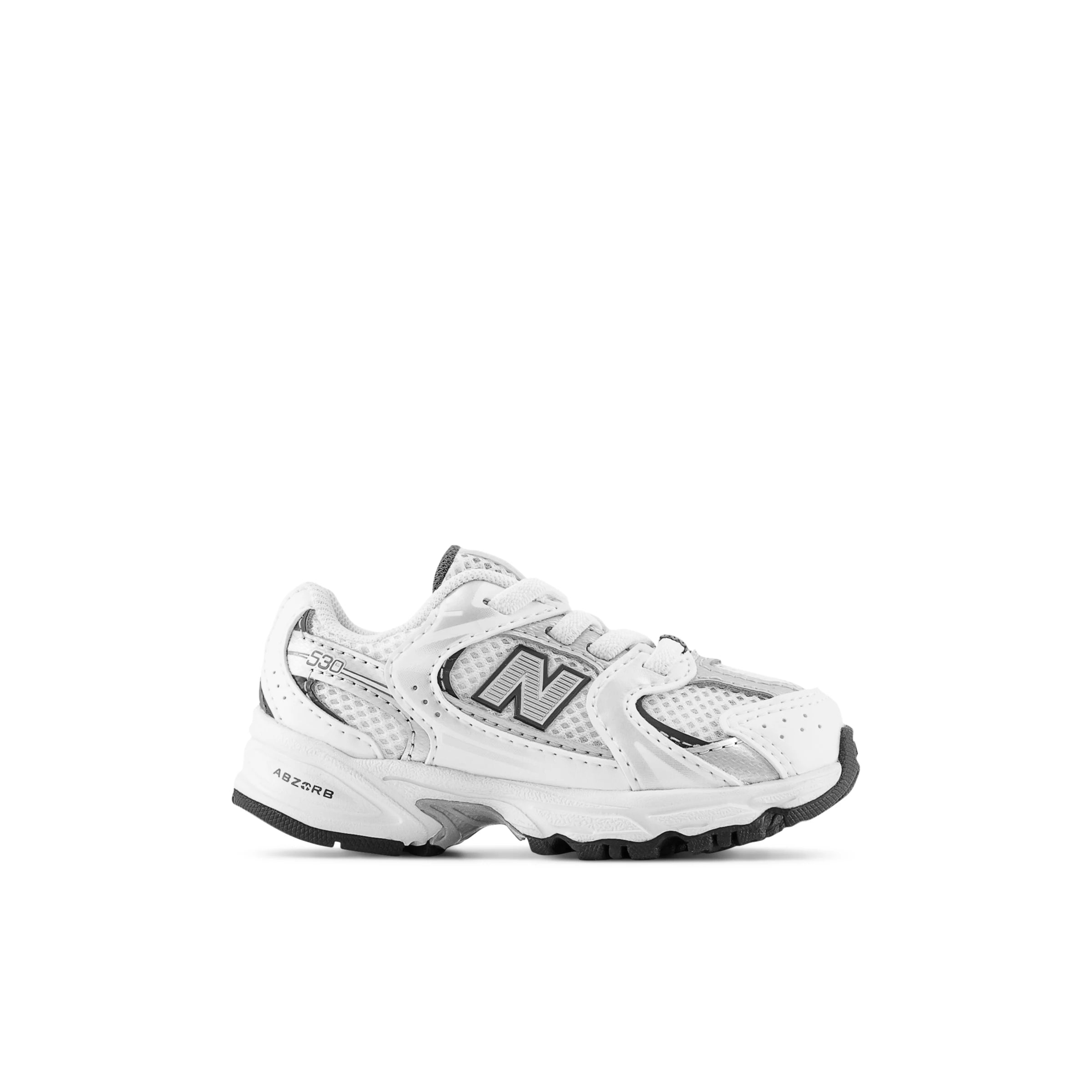 Nb White With Natural Indigo And Silver Metallic