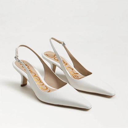 Bright White Leather