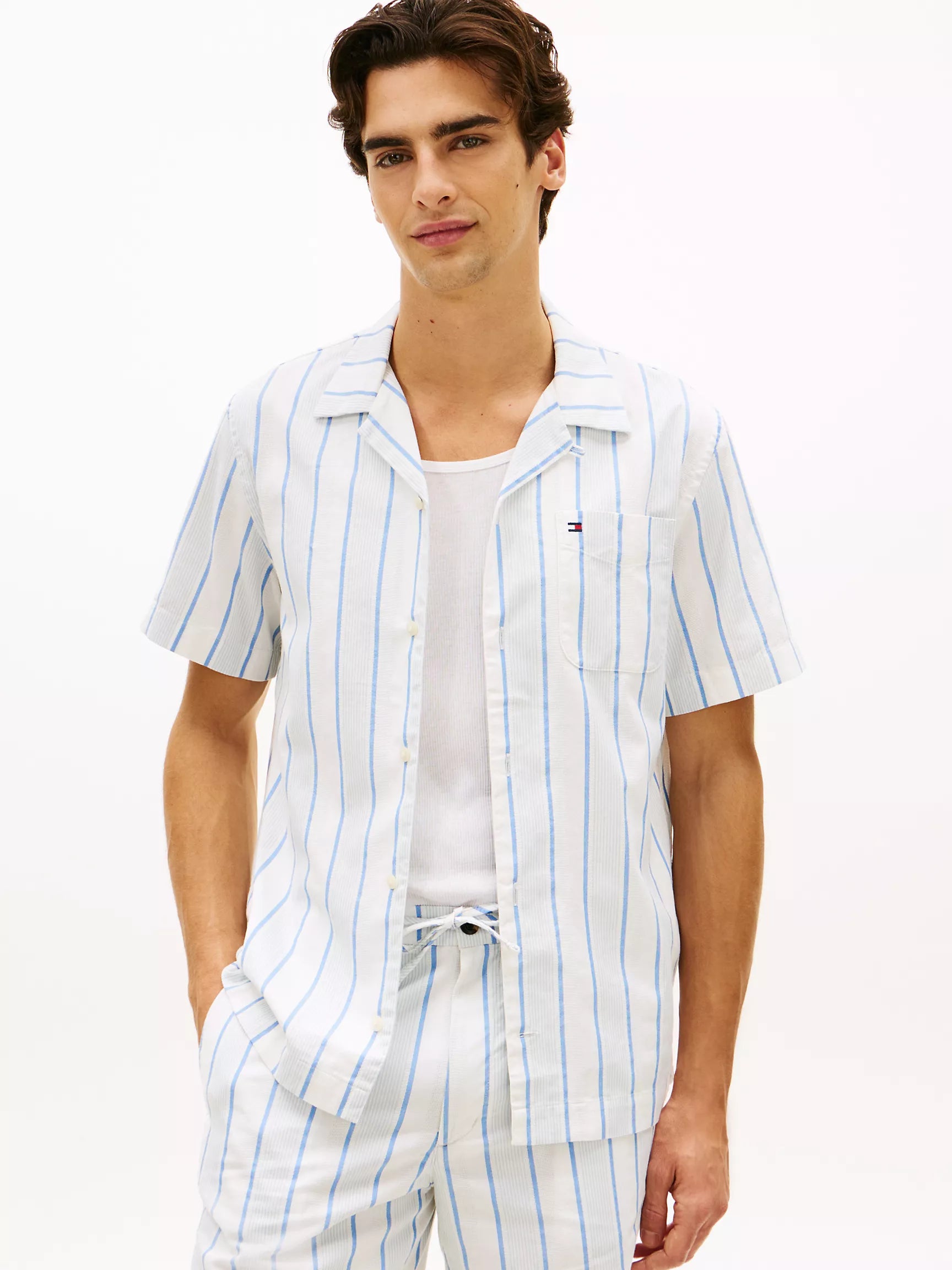 Blue Spell/White Stripe