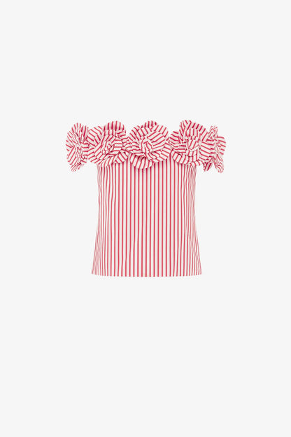 Stripes in Scarlet