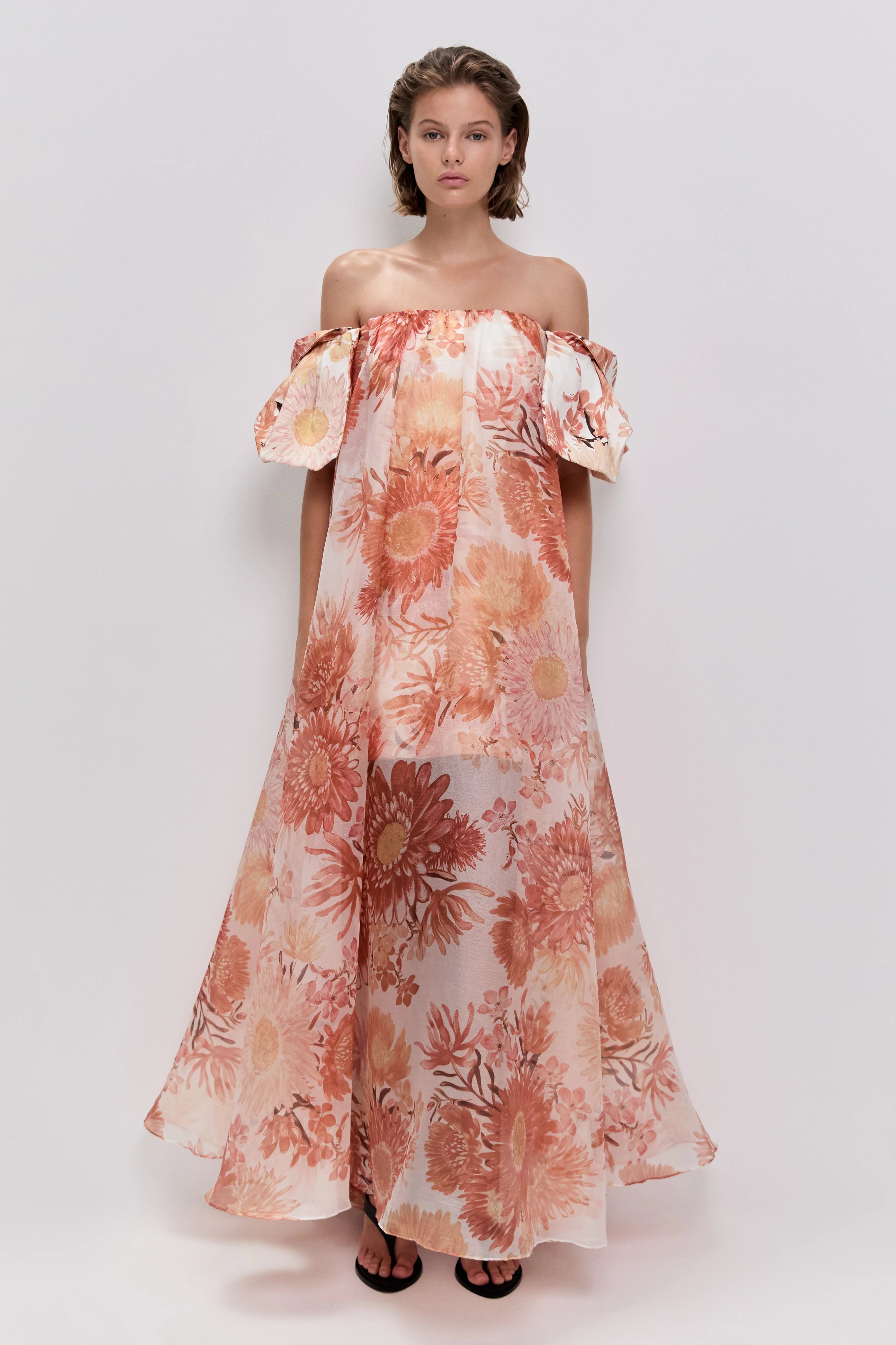 RUST NATIVE FLORAL