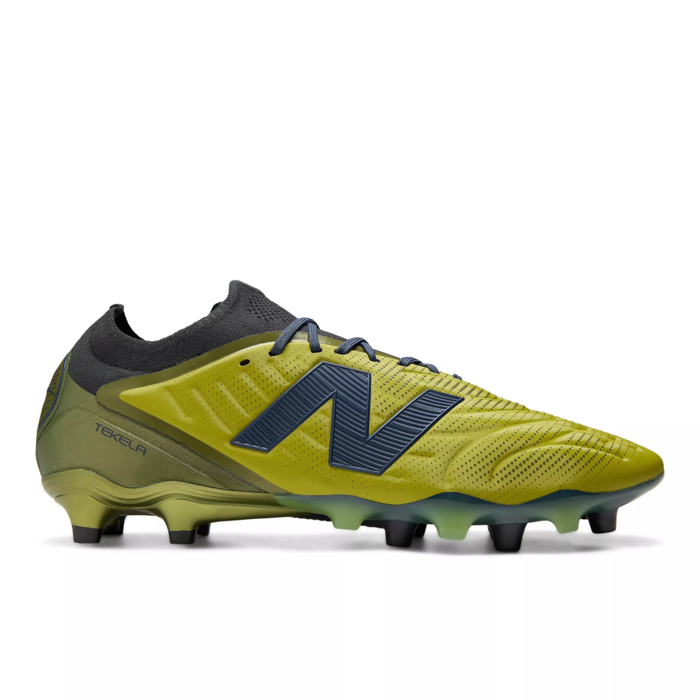 Sulphur Green With Navy And Navy