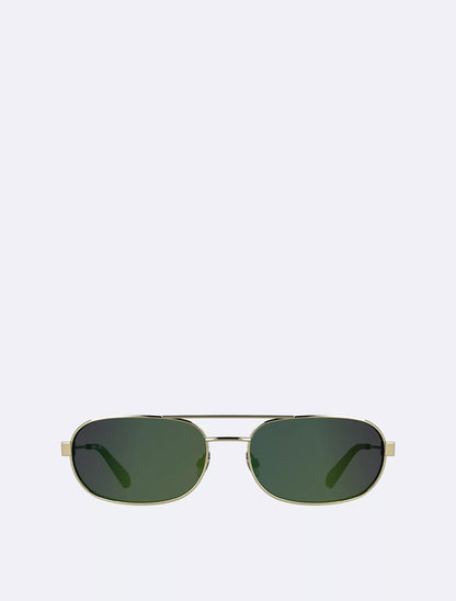 Gold/Matte Green