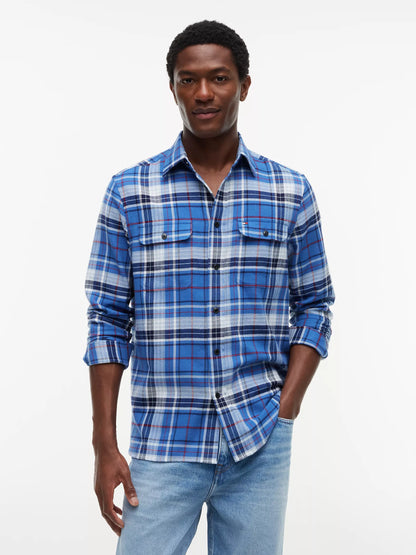 Blue Check Pattern
