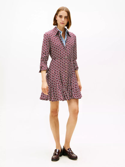 Logo Print Navy