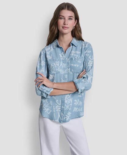 Grftti Lgo/chambray