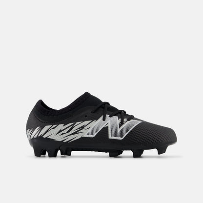 Black 100 With Metallic Silver 877 C And White