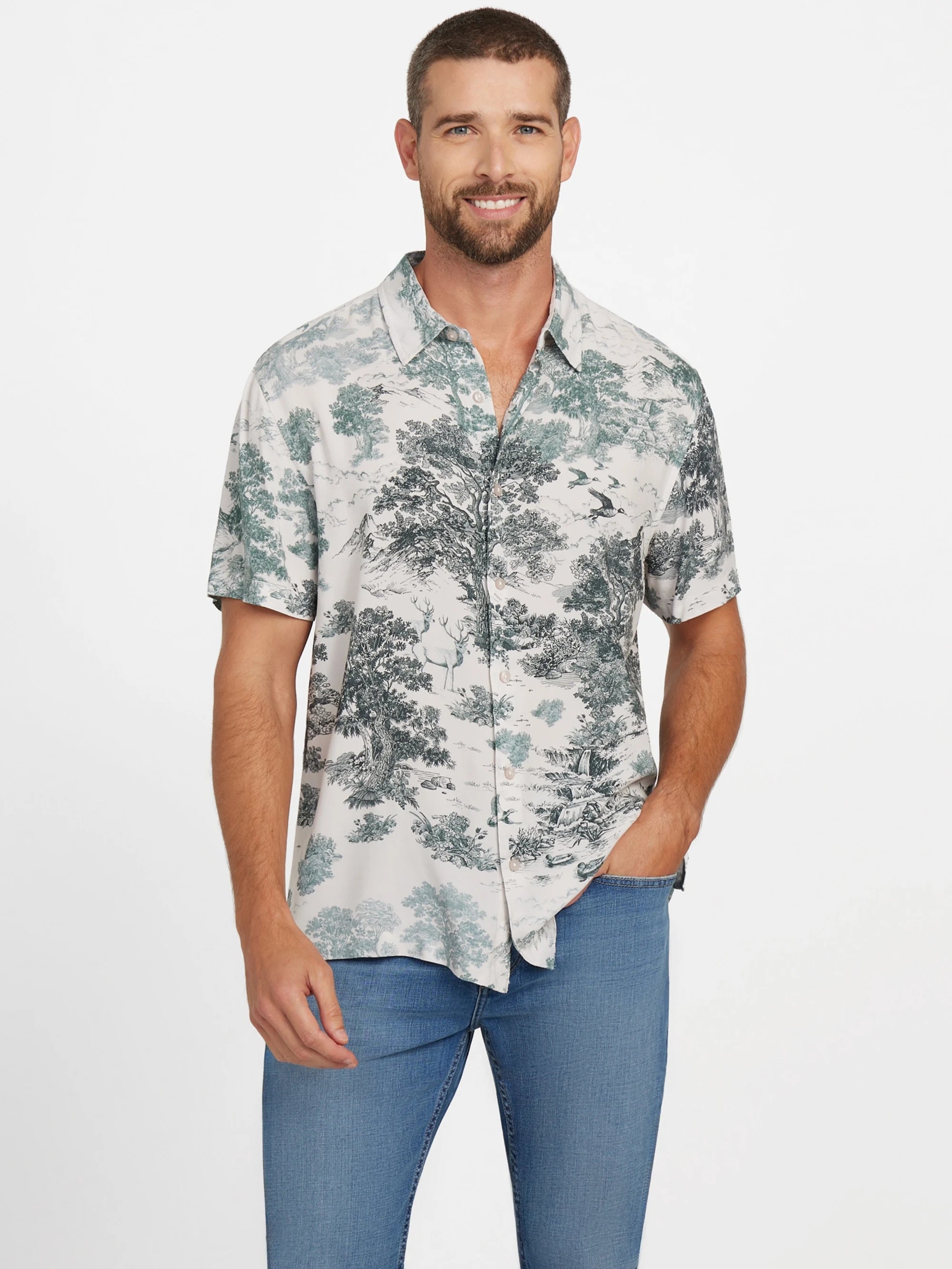 Forest Toile Print Jungle