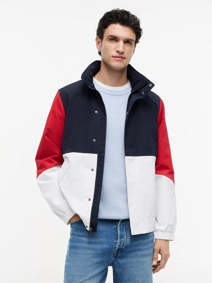 Navy/White/Red Colorblock