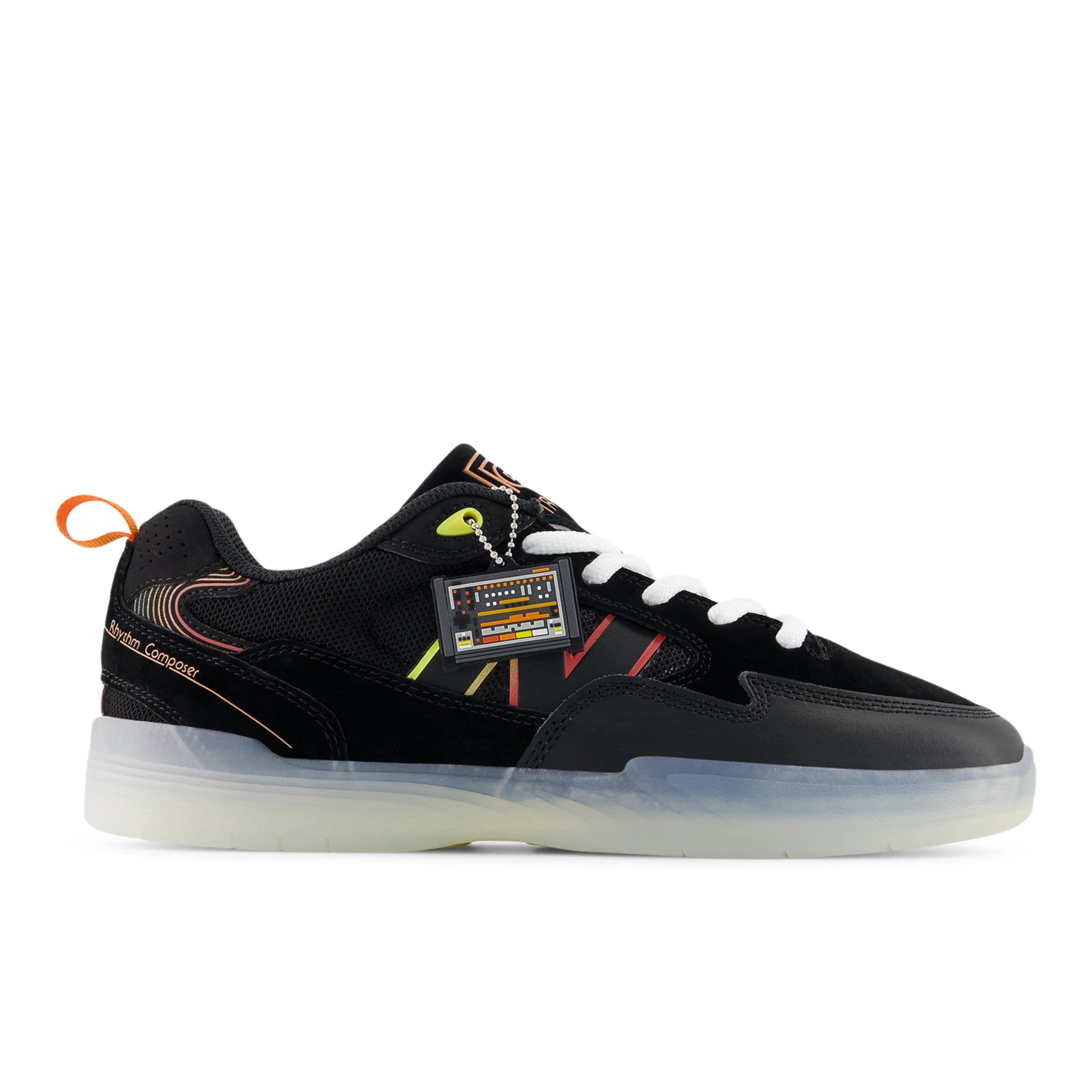 Black With Orange