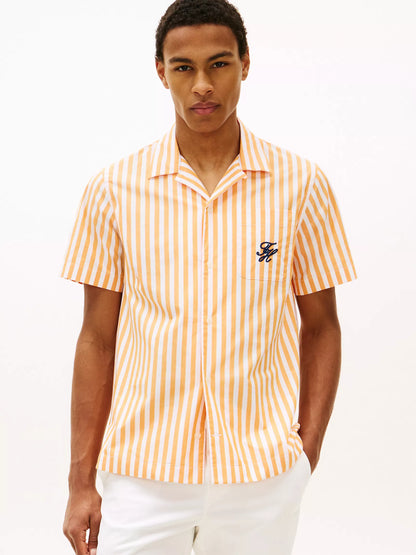 Orange Hype/White Stripe