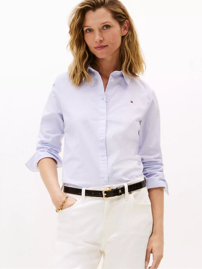 Seldom Blue / Optic White Stripe