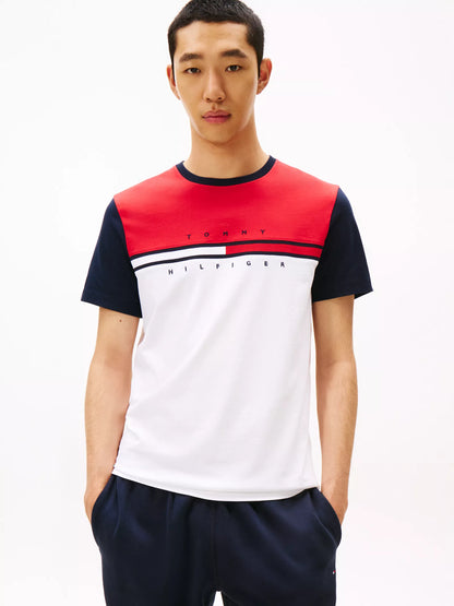 Optic White Colorblock Multi