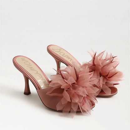Winter Peony Satin Fabric