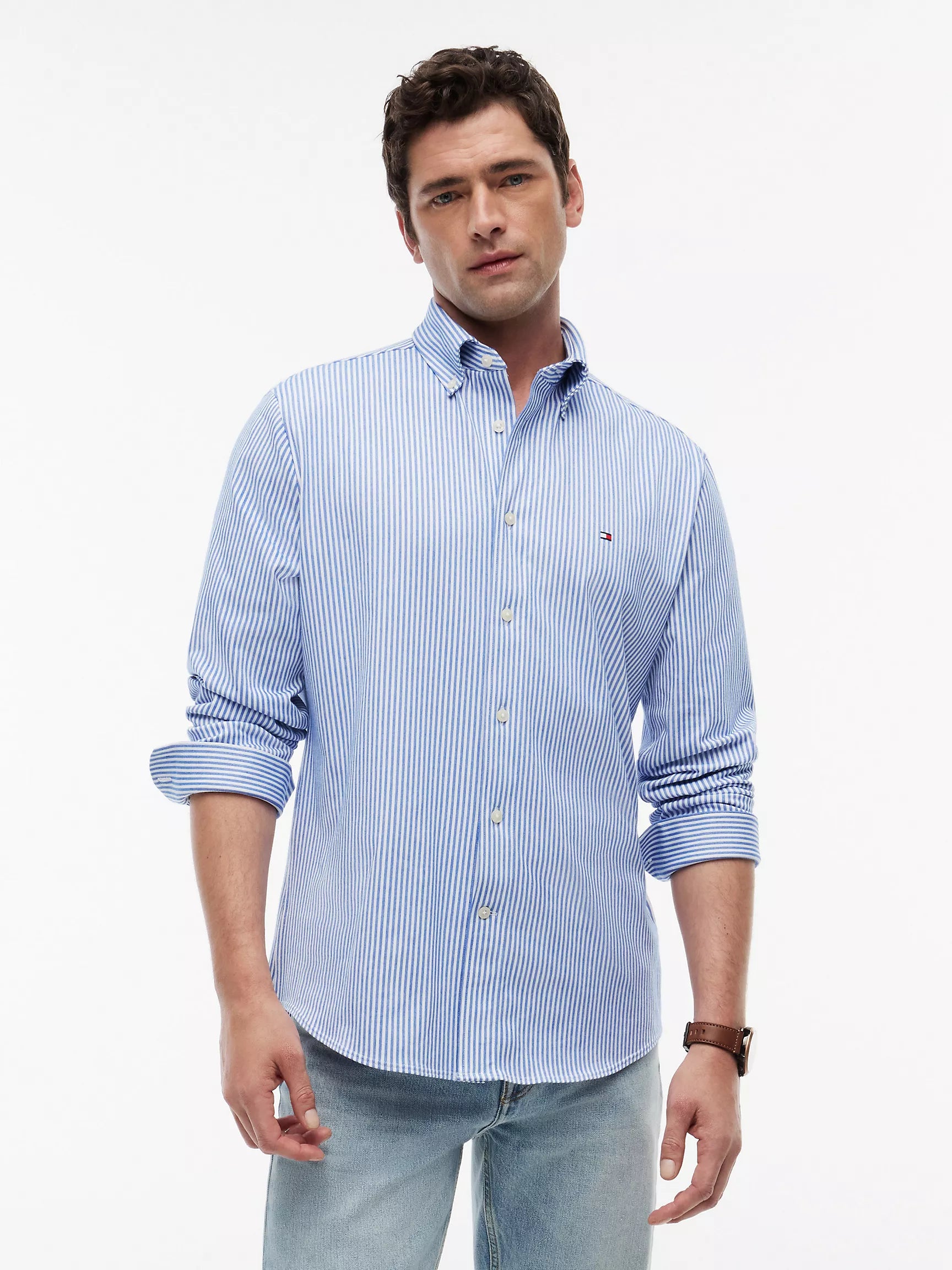 Regal Blue/White Stripe