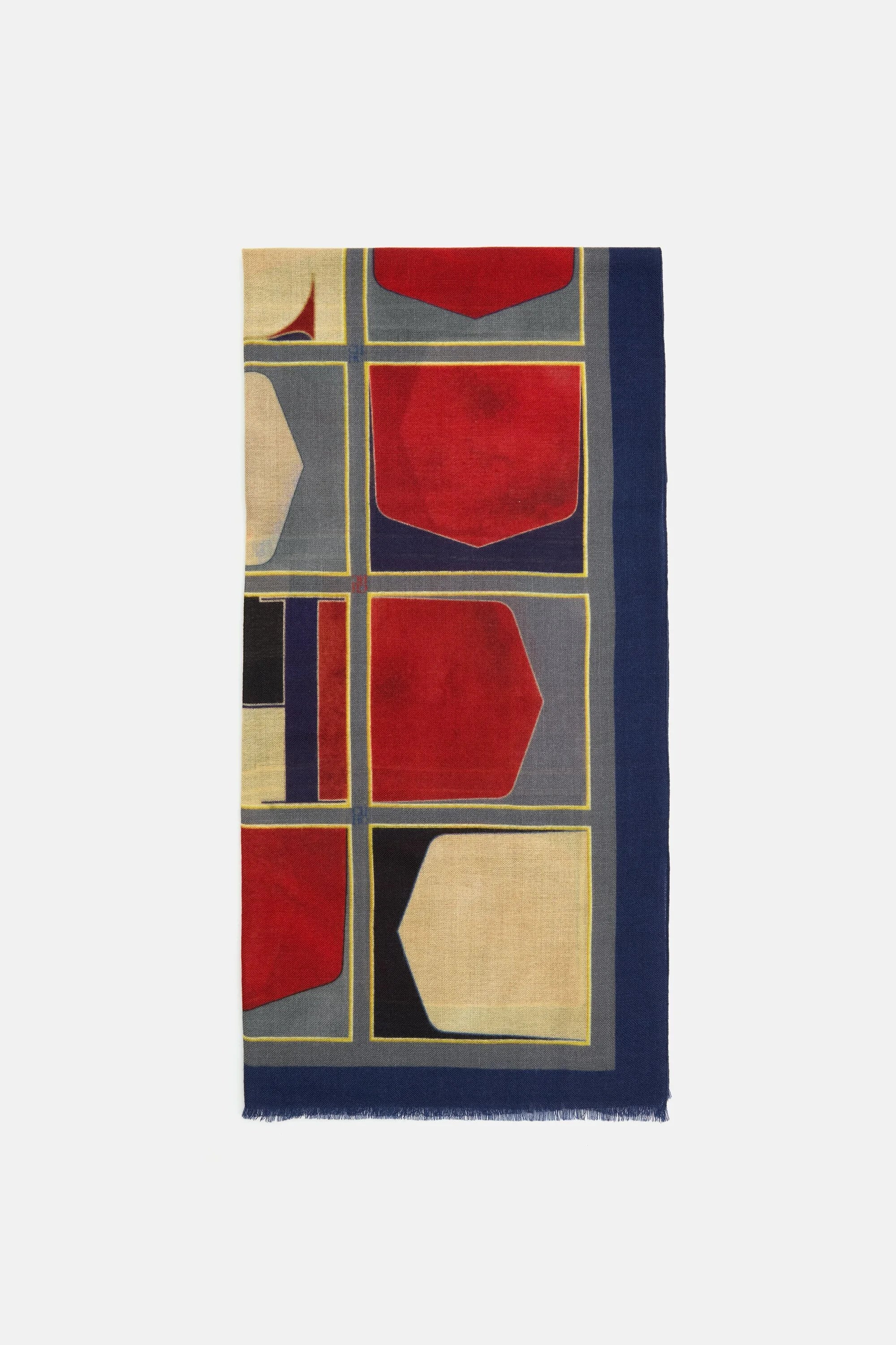AZUL MARINO/ROJO/BEIGE