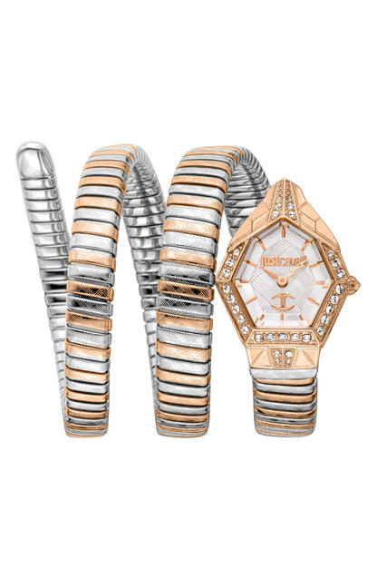 Two Tone Silver / Rose Gold
