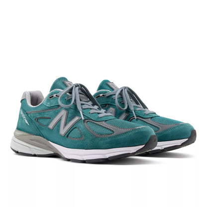 Vintage Teal With Grey 006 And White
