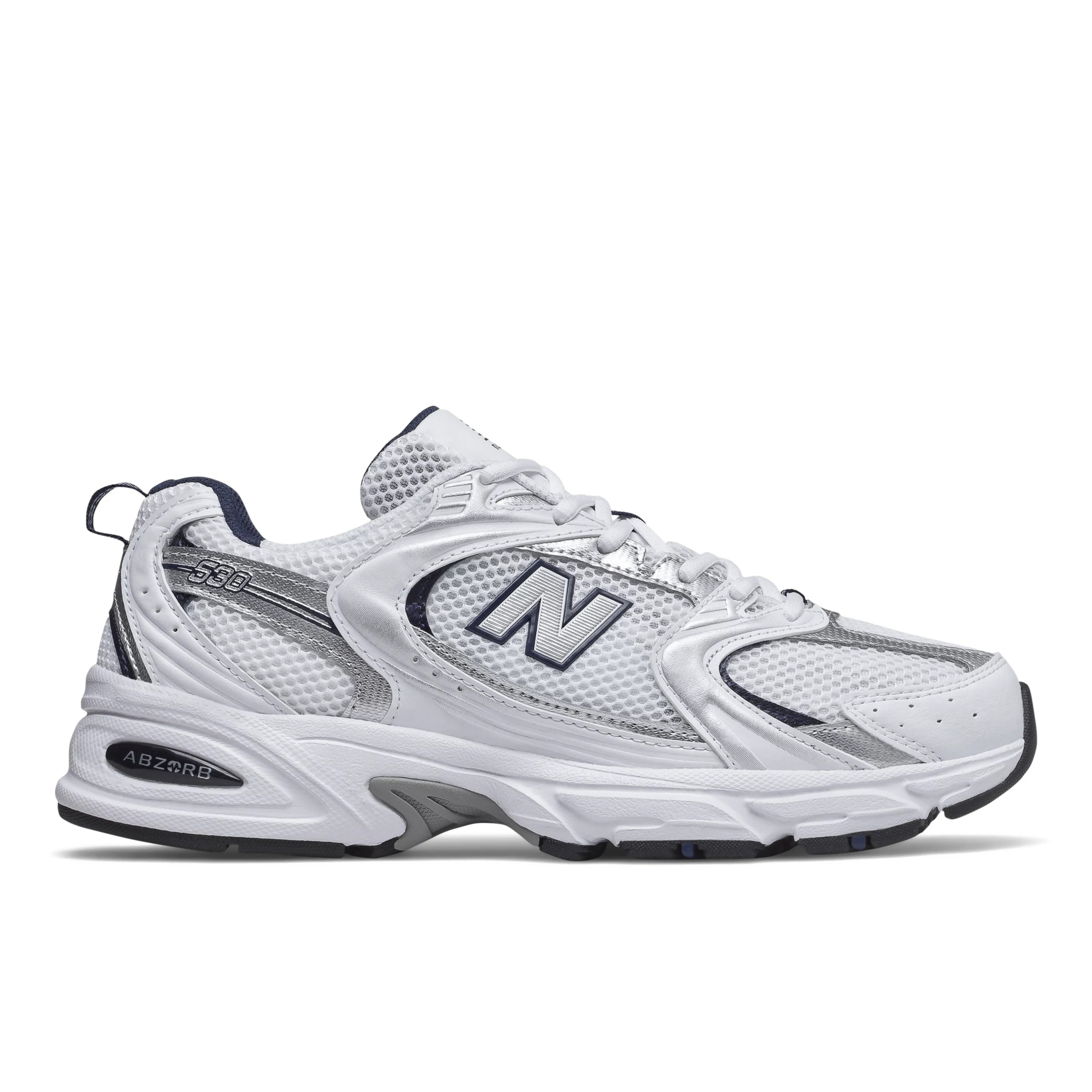 White With Natural Indigo