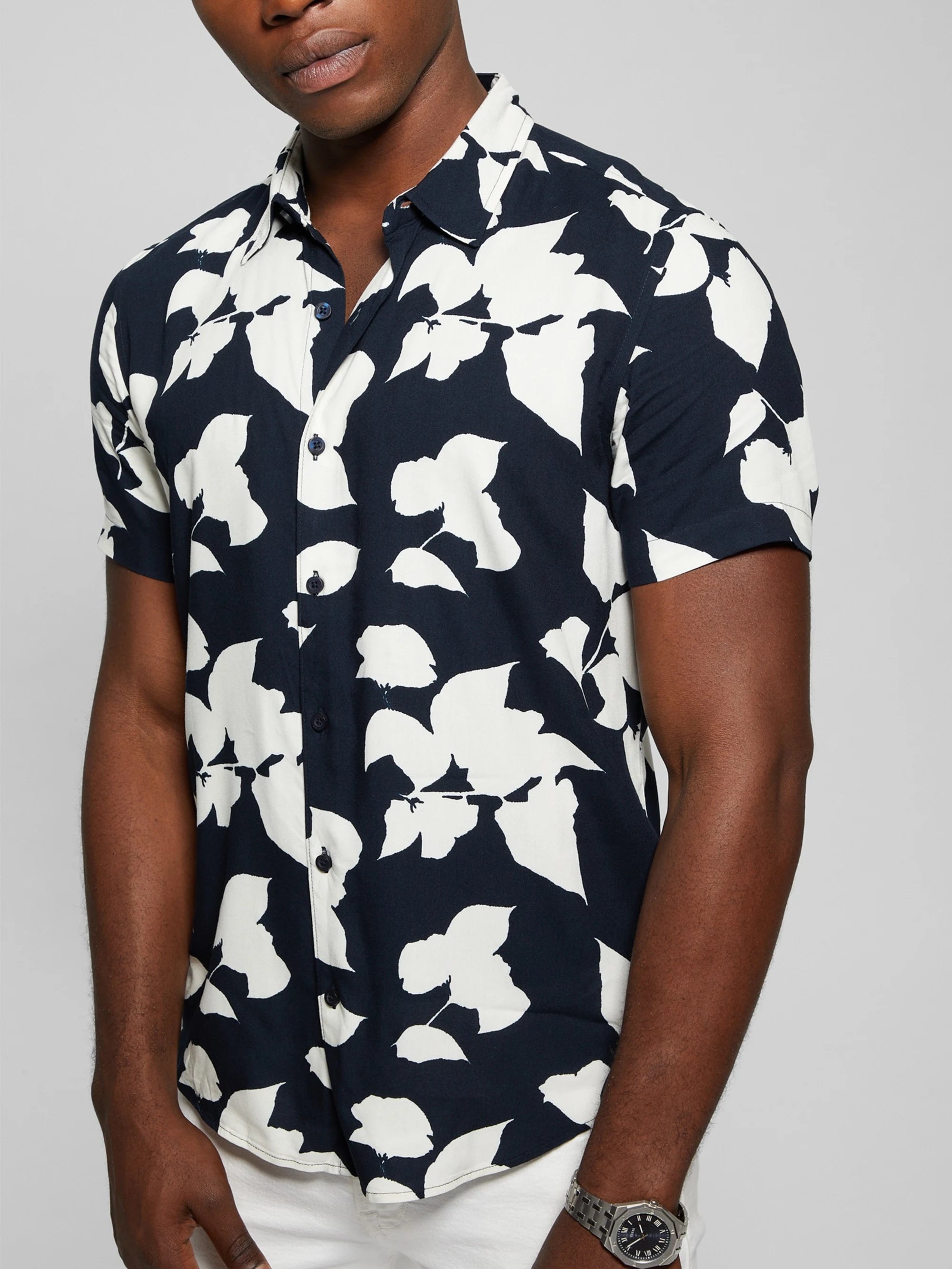 Shadow-Block Floral Smart