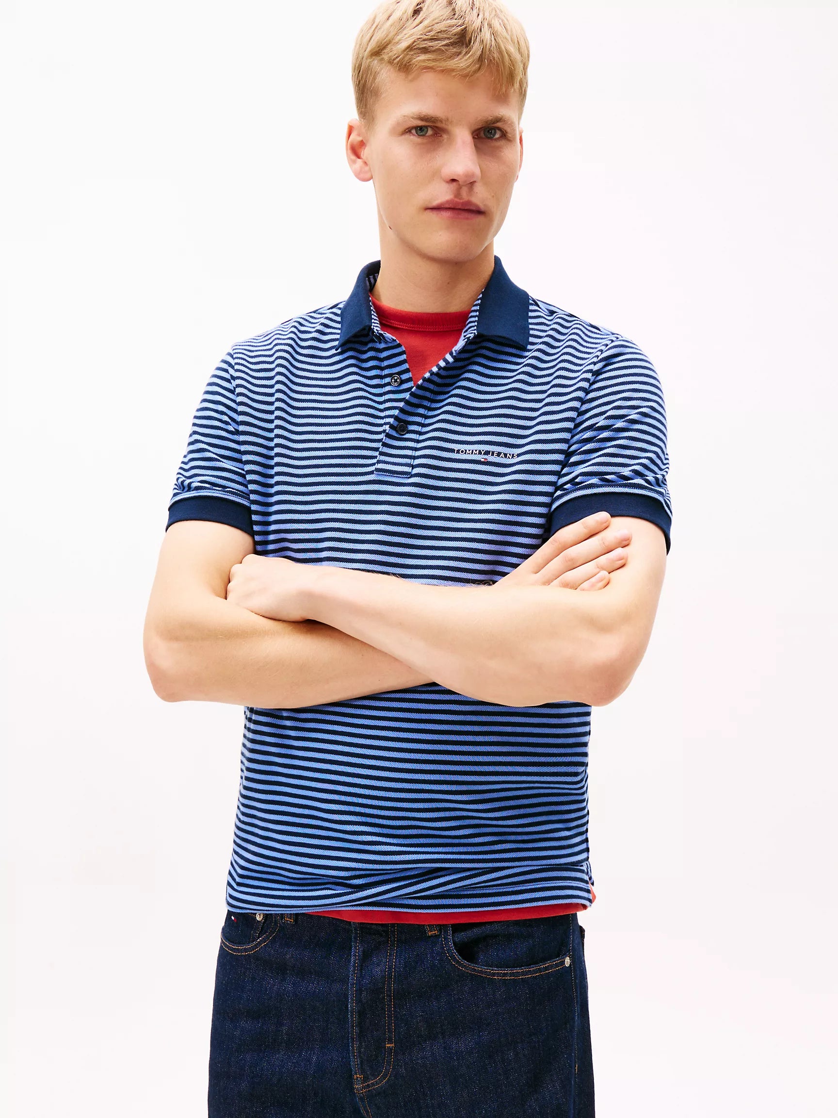 Light Horizon Blue Stripe