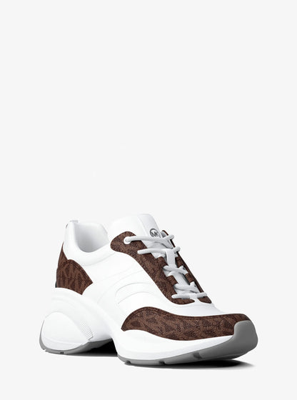 OP WHT/BROWN
