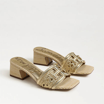 Amber Gold Leather